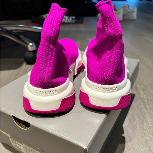 Balenciaga Speed Sneaker - Fuschia - size 38 - Picture 4 of 6